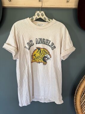 Free people day dreamer Los Angeles Tiger Graphic Tee sz medium